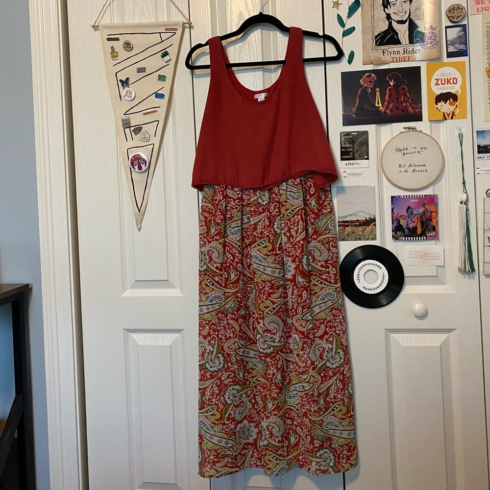 Paisley Maxi Dress